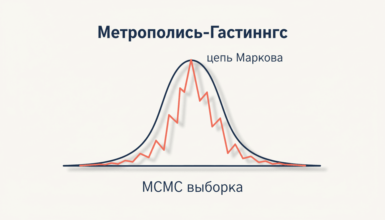 Алгоритм Метрополиса-Гастингса: как работает MCMC
