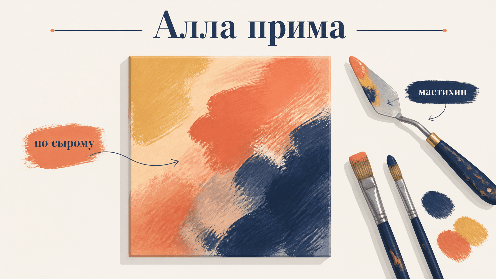 Алла прима: живопись за один сеанс без просушки