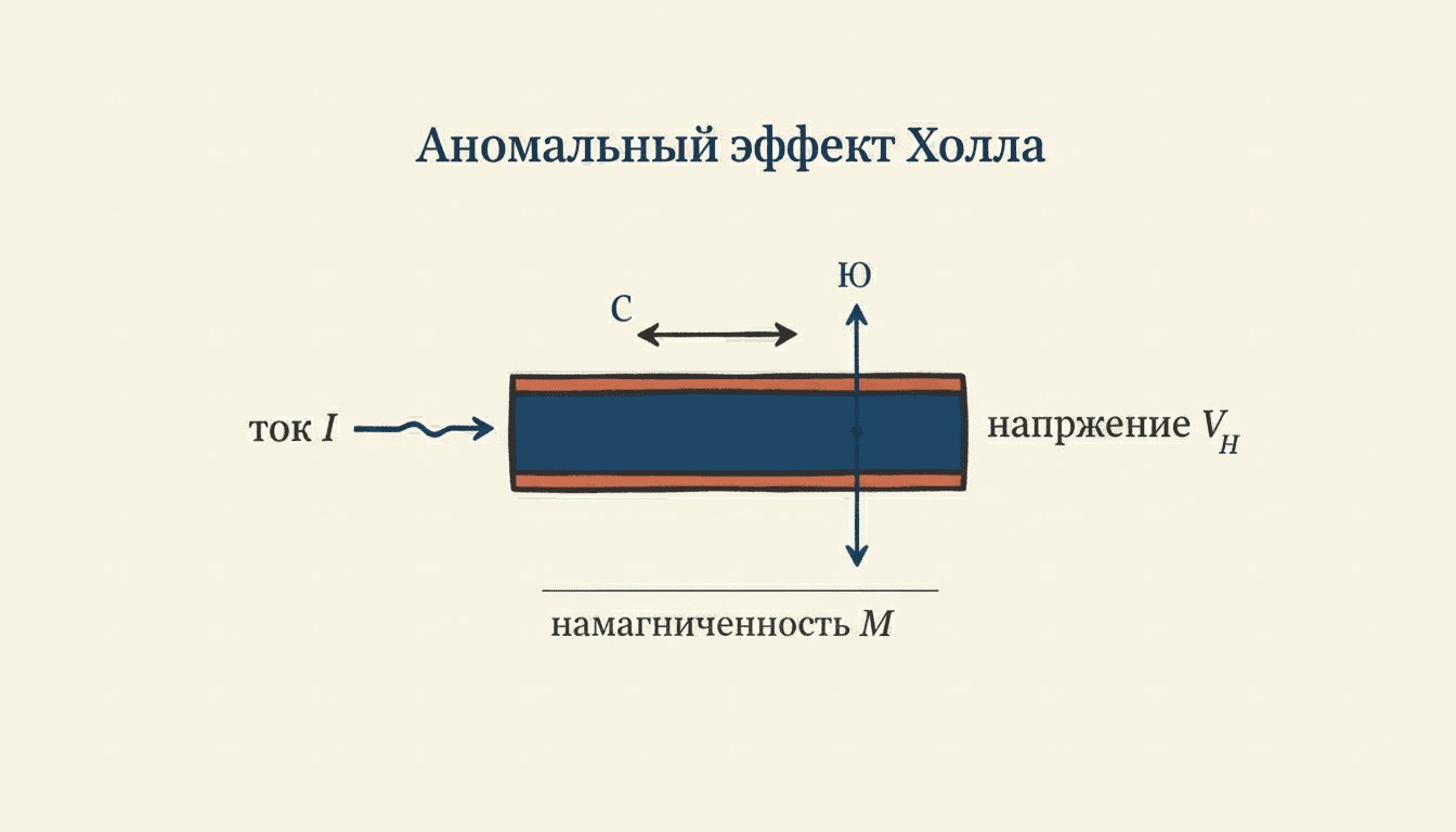 Аномальный эффект Холла: что это и как его объясняют
