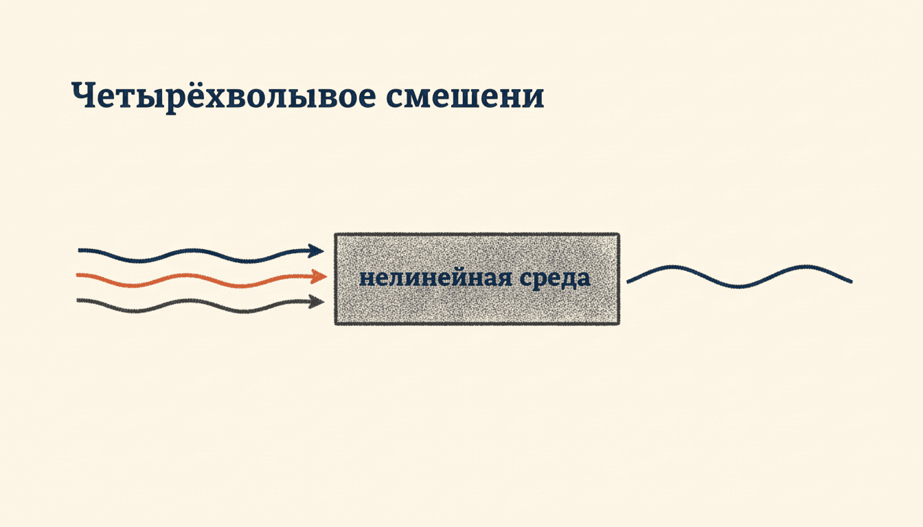 Четырёхволновое смешение (FWM): как работает процесс