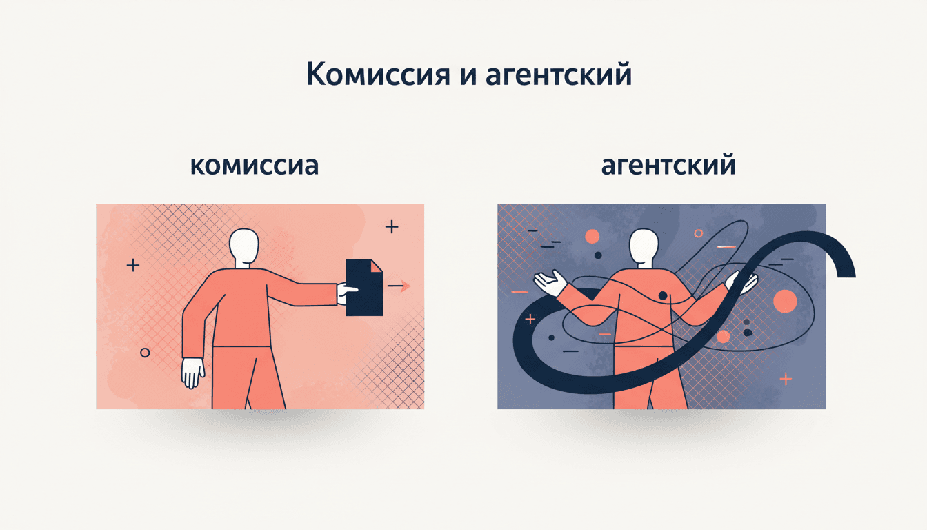 Договор комиссии и агентский договор: в чём разница