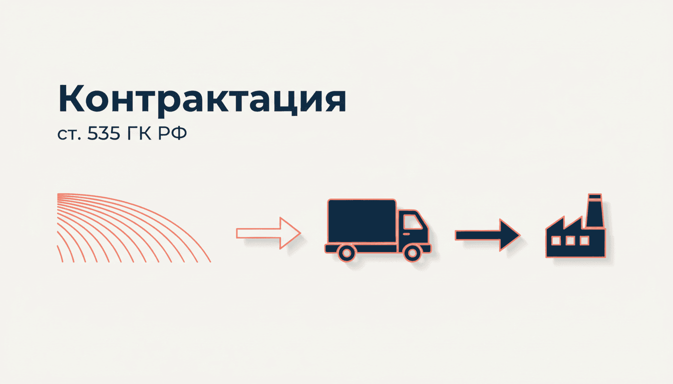 Договор контрактации: стороны и ответственность по ГК РФ