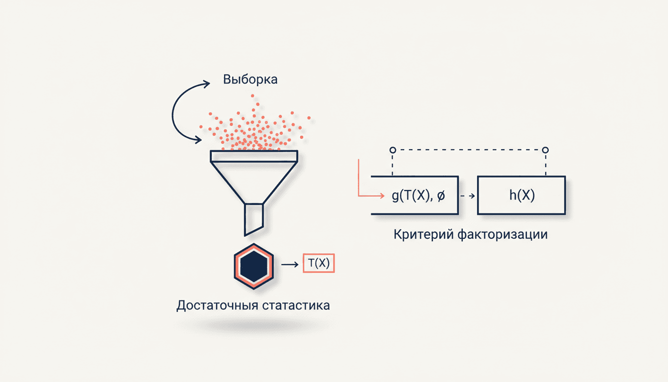 Достаточная статистика: что это и критерий факторизации