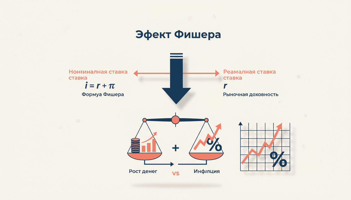 Эффект Фишера ставка: как связаны процент и инфляция