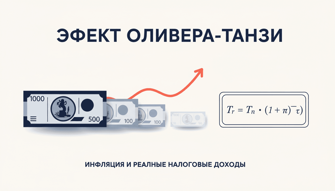 Эффект Оливера-Танзи: как инфляция съедает налоговые доходы