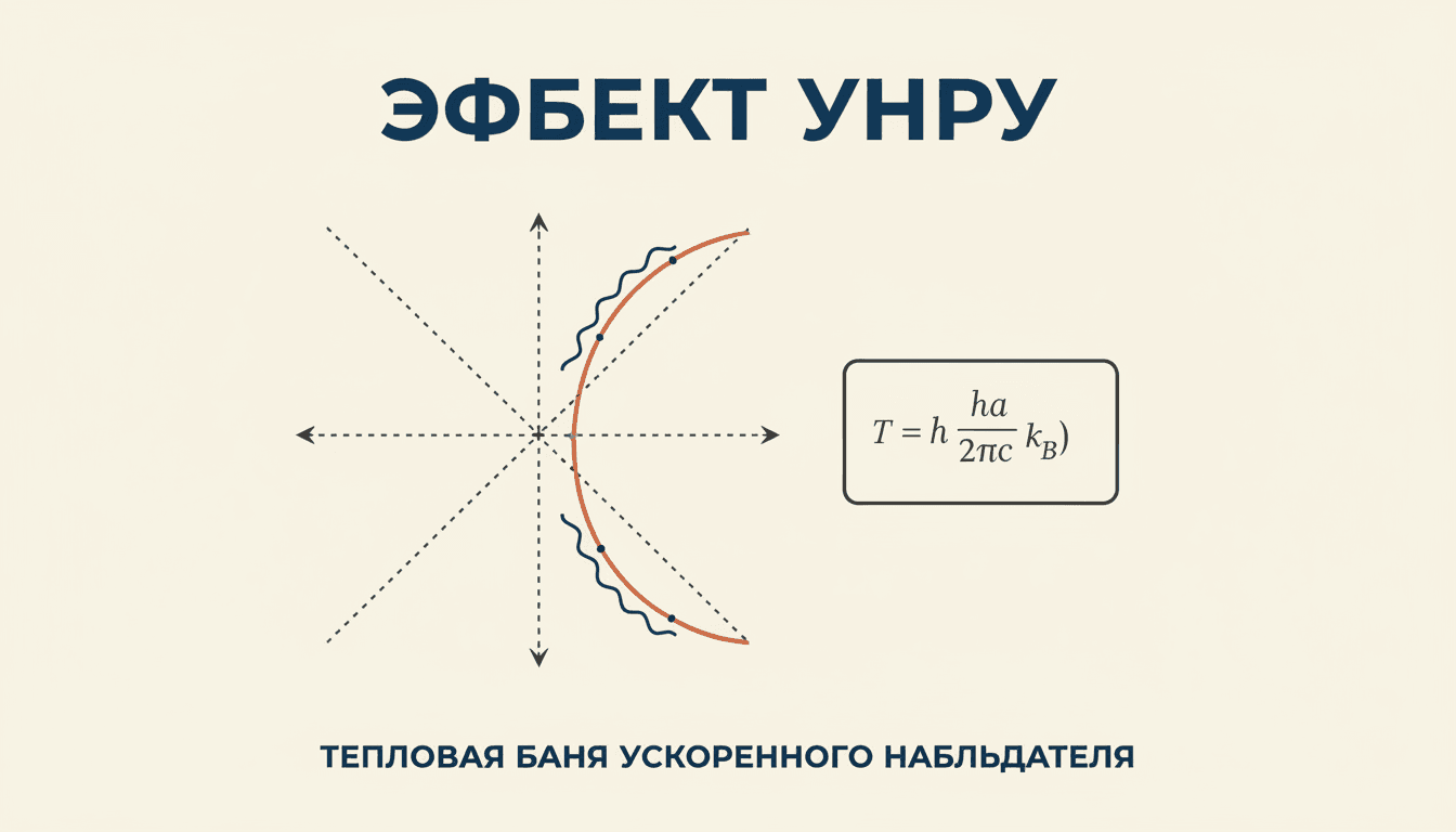 Эффект Унру: тепловая баня для ускоренного наблюдателя