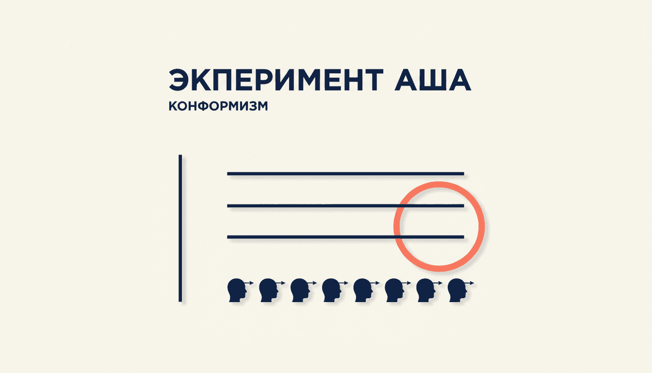 Эксперимент Аша: конформизм и групповое давление
