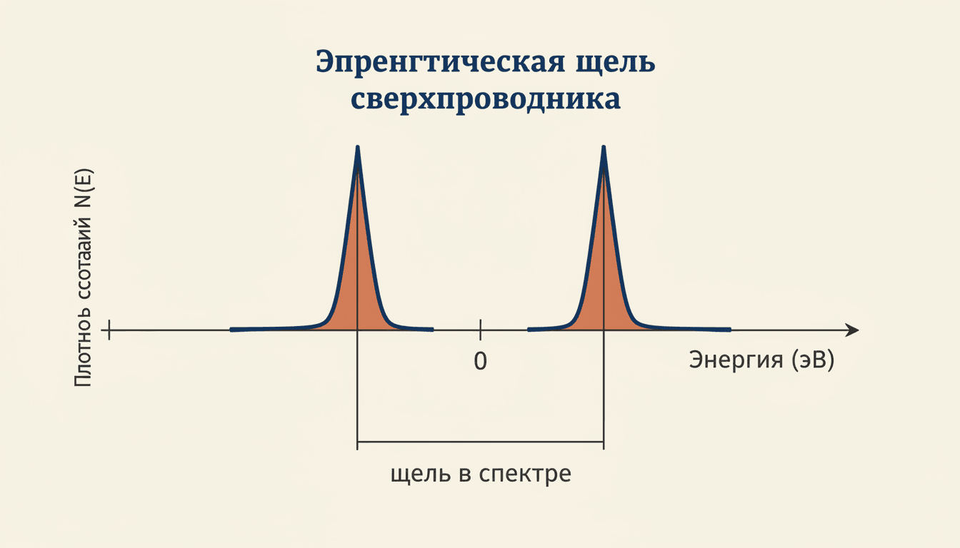Энергетическая щель сверхпроводника: BCS и эксперимент