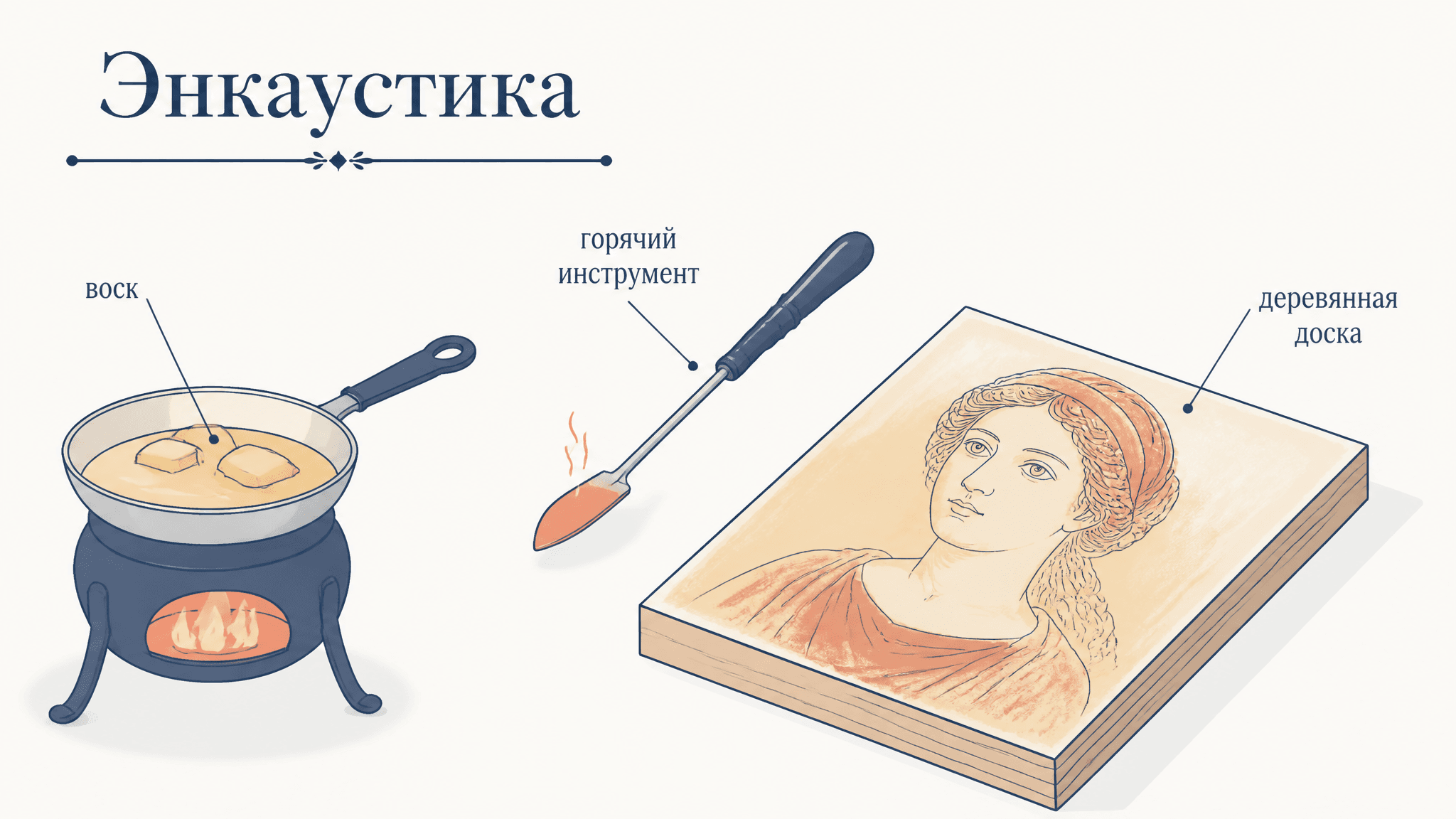 Энкаустика: восковая живопись от Фаюма до наших дней