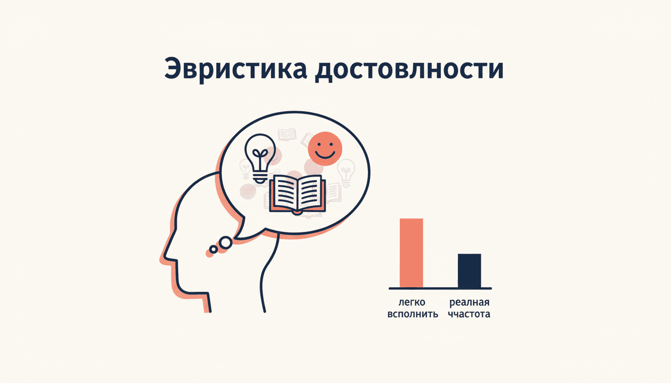 Эвристика доступности Канемана: лёгкость припоминания