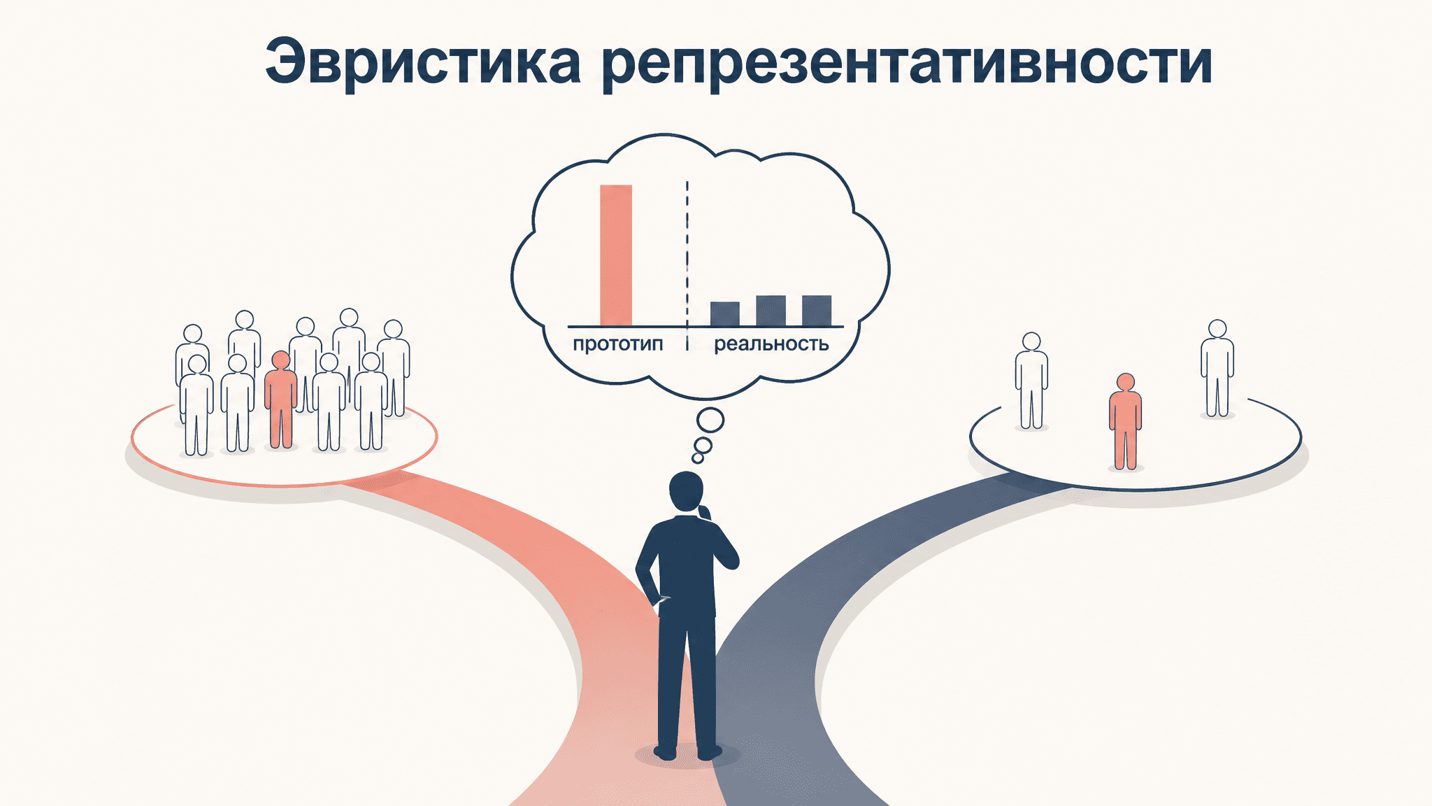 Эвристика репрезентативности: как мозг ошибается в суждениях