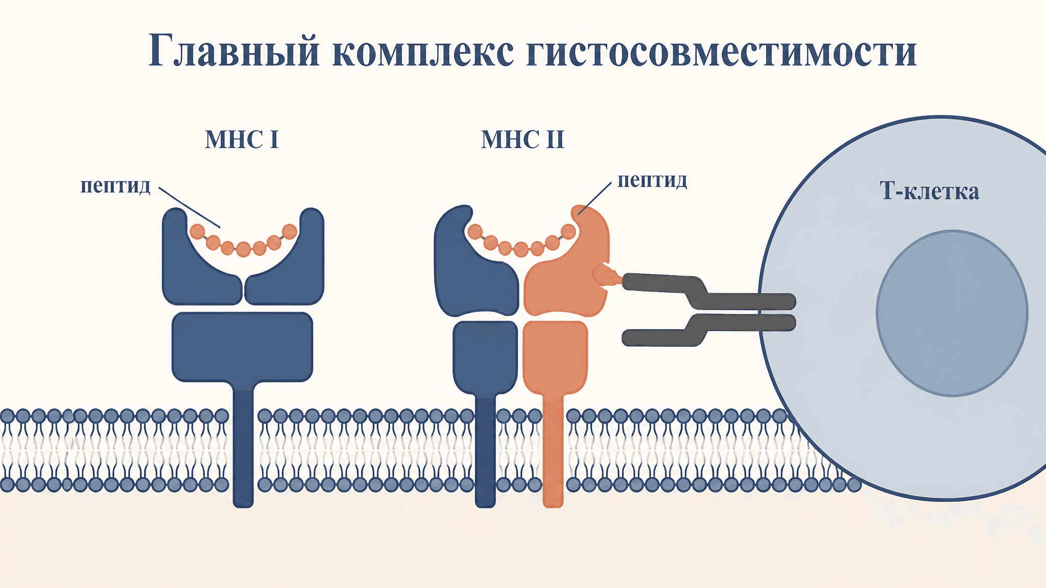 Главный комплекс гистосовместимости (MHC): функции и классы