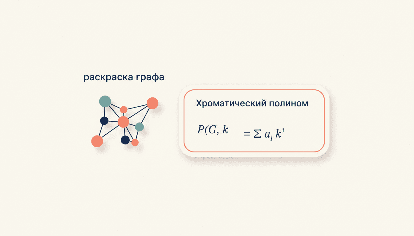 Хроматический полином графа: как считать и применять