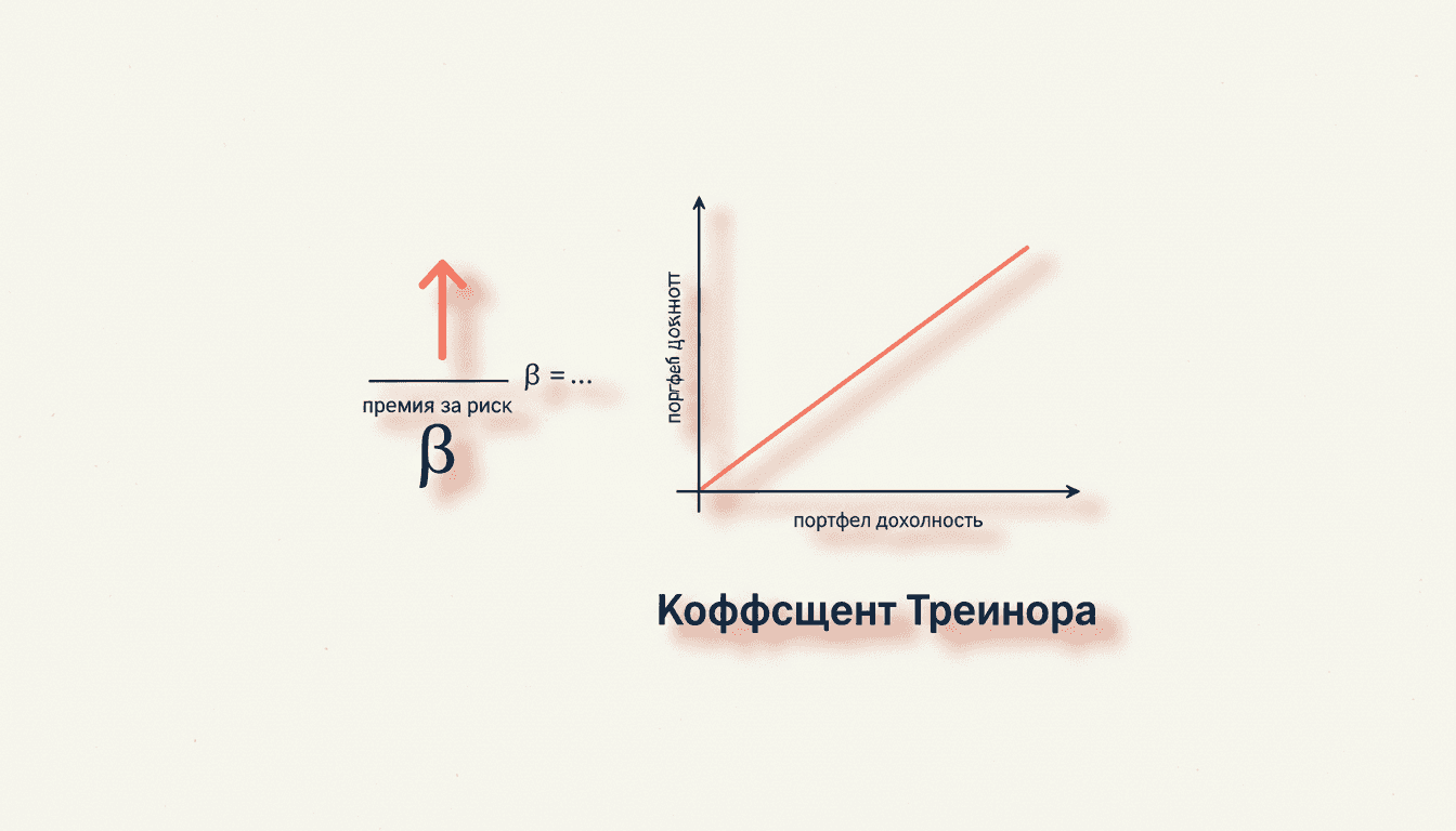 Коэффициент Трейнора: премия за риск на единицу беты