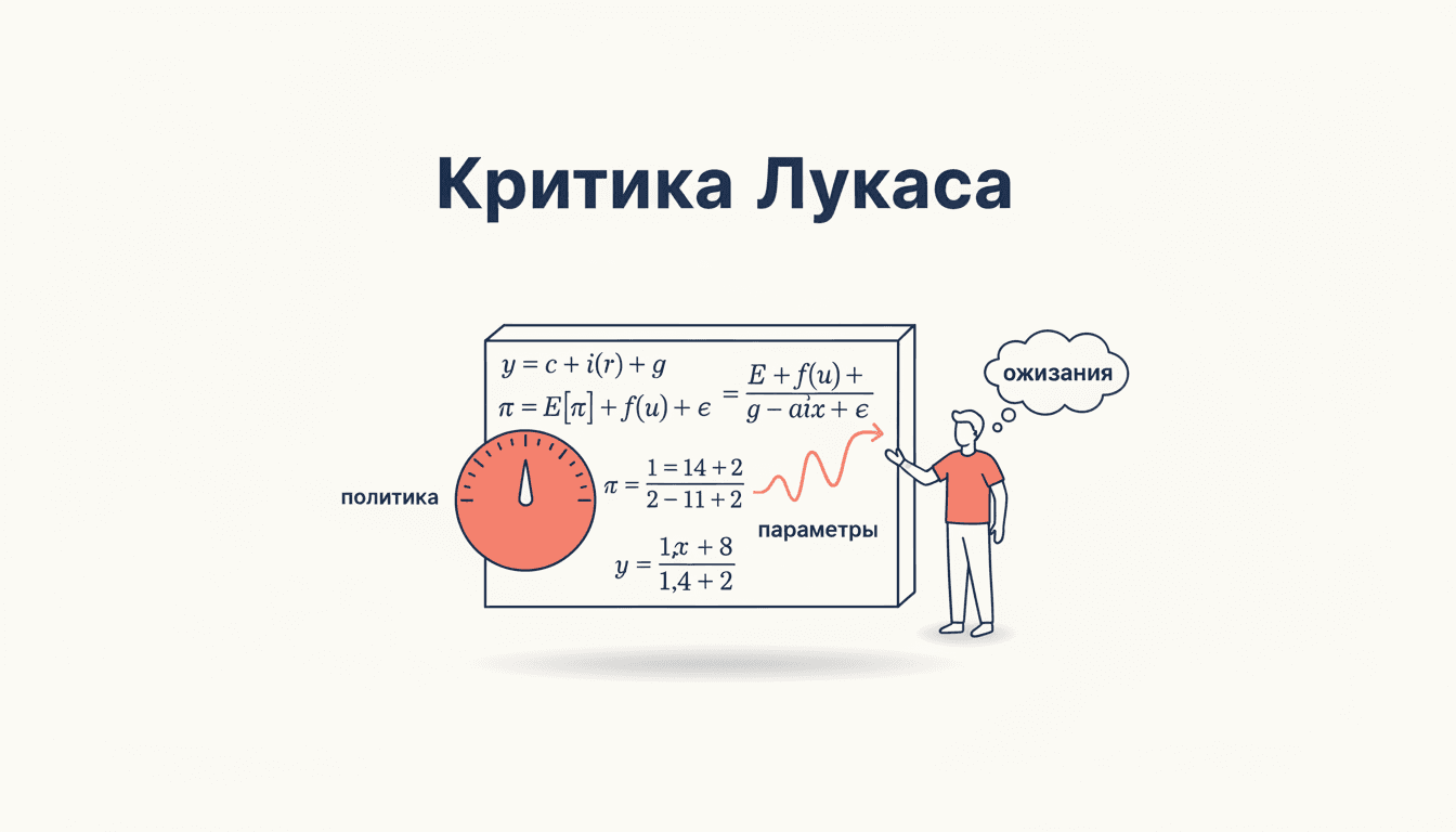 Критика Лукаса: почему ломаются эконометрические модели