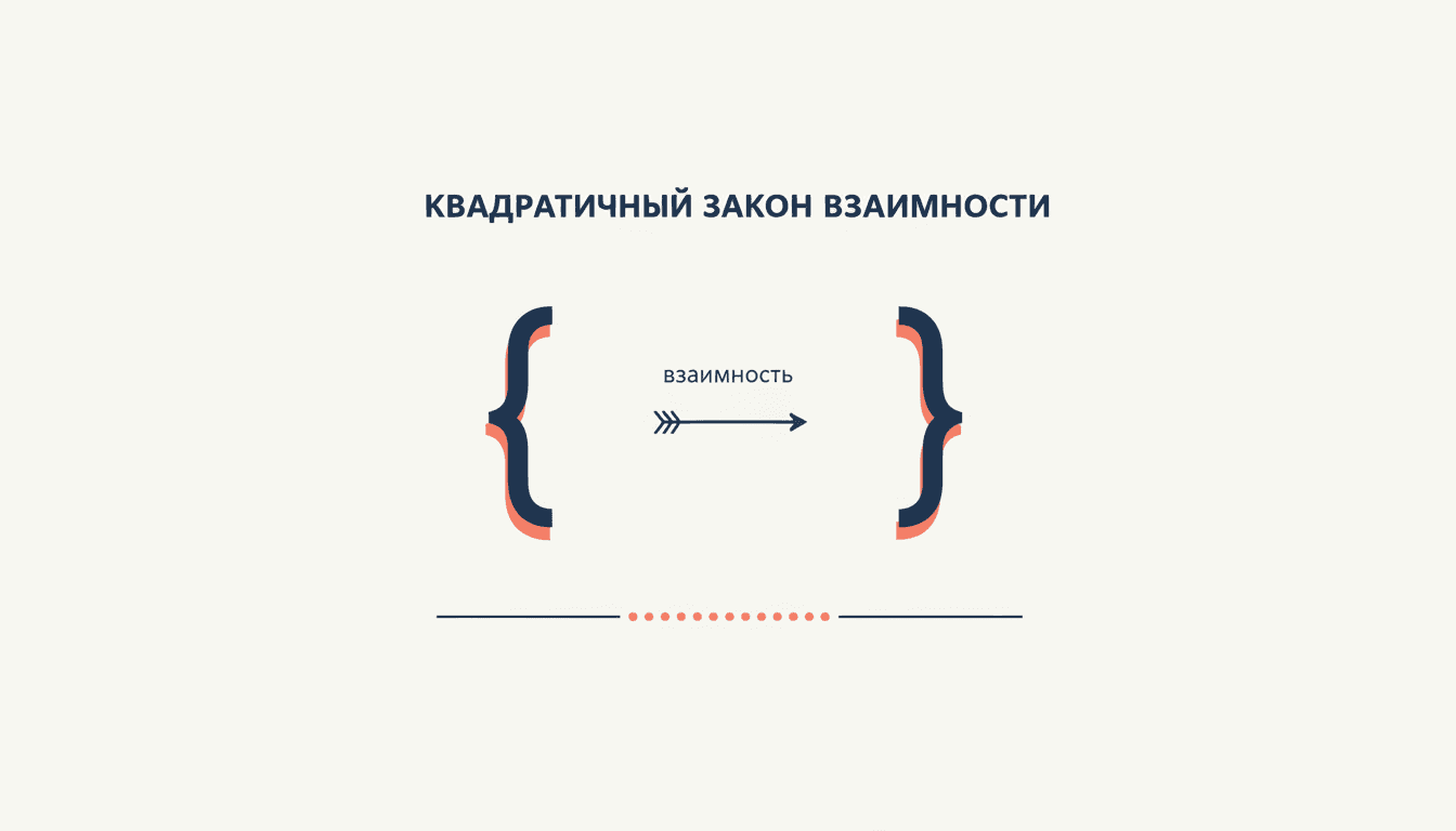 Квадратичный закон взаимности: золотая теорема Гаусса