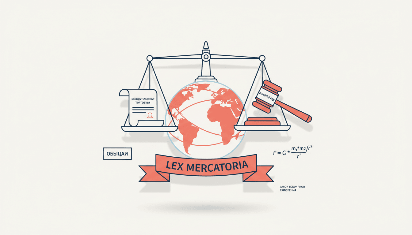 Lex mercatoria в международной торговле