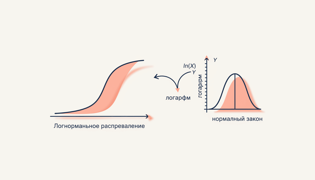 Логарифмически нормальное распределение: смысл и формулы