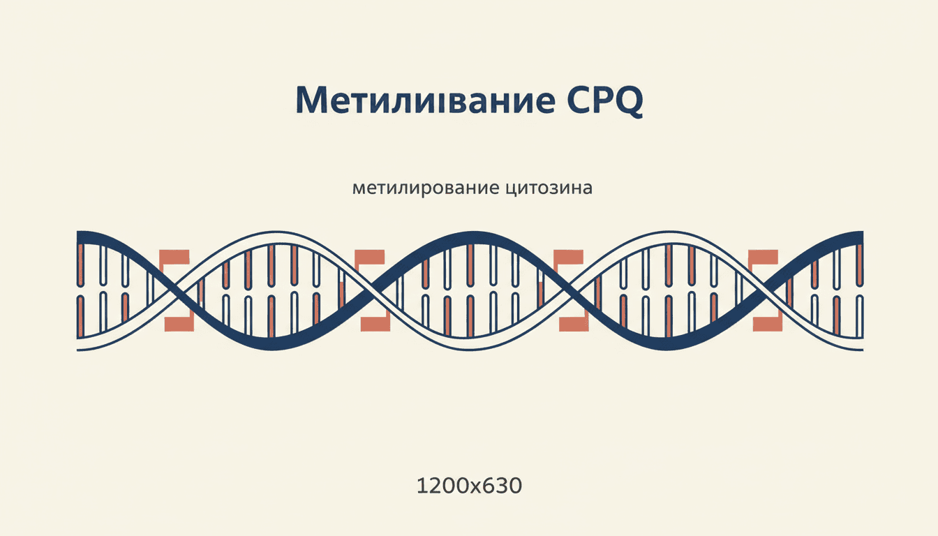 Метилирование CpG островков: 5mC, DNMT и репрессия