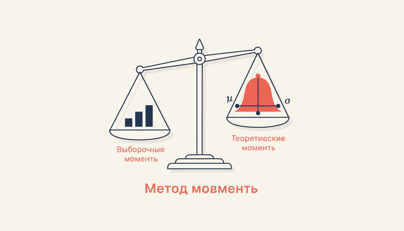 Метод моментов: оценивание параметров распределения