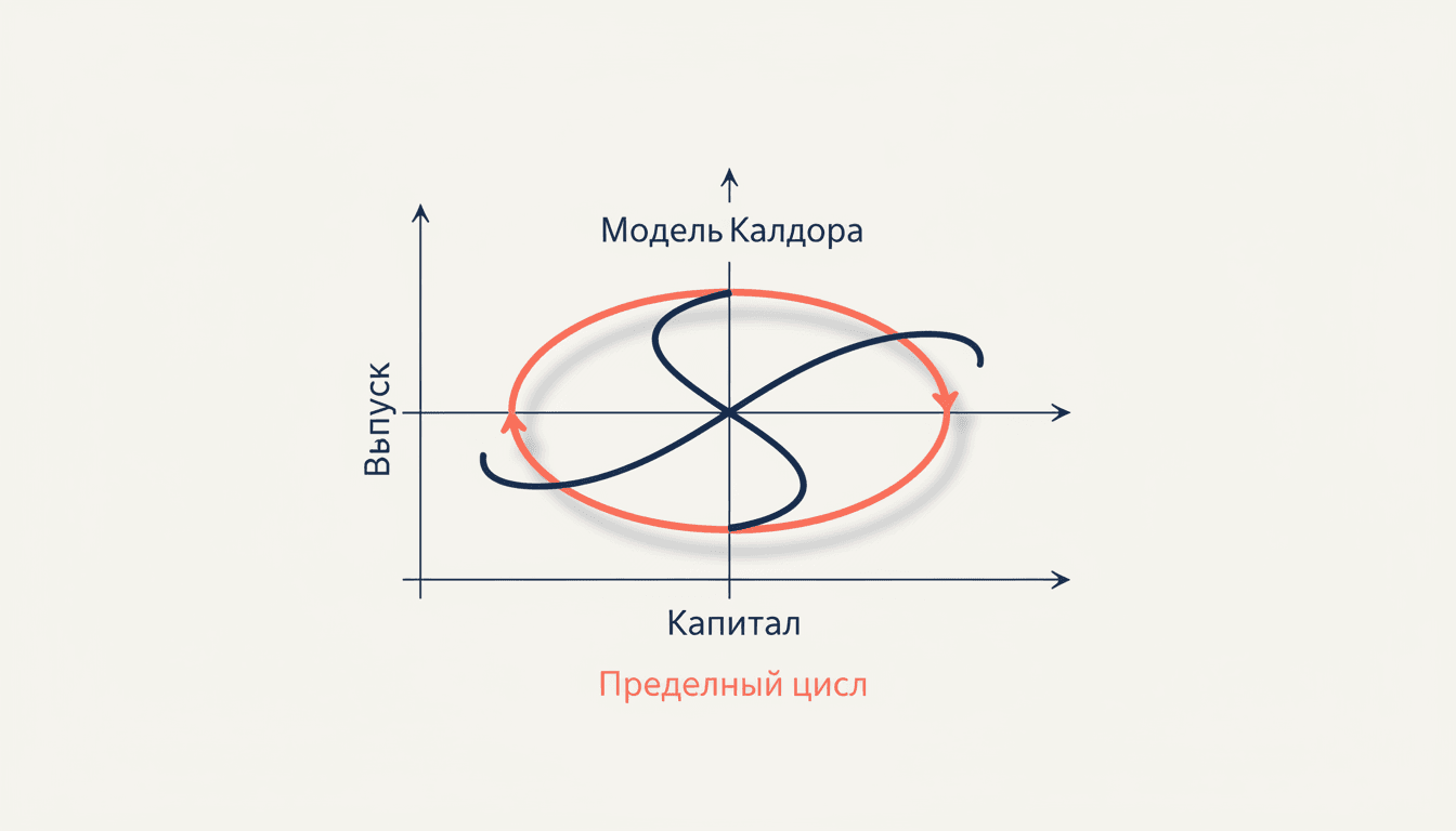 Модель Калдора циклов: нелинейная динамика выпуска