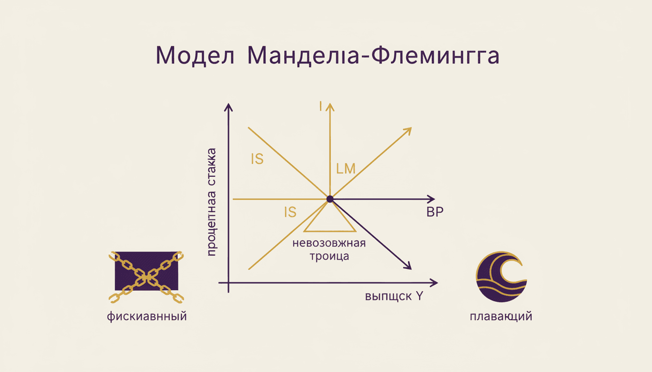 Модель Манделла-Флеминга: курсы и невозможная троица