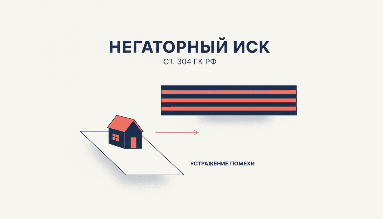 Негаторный иск: судебная практика