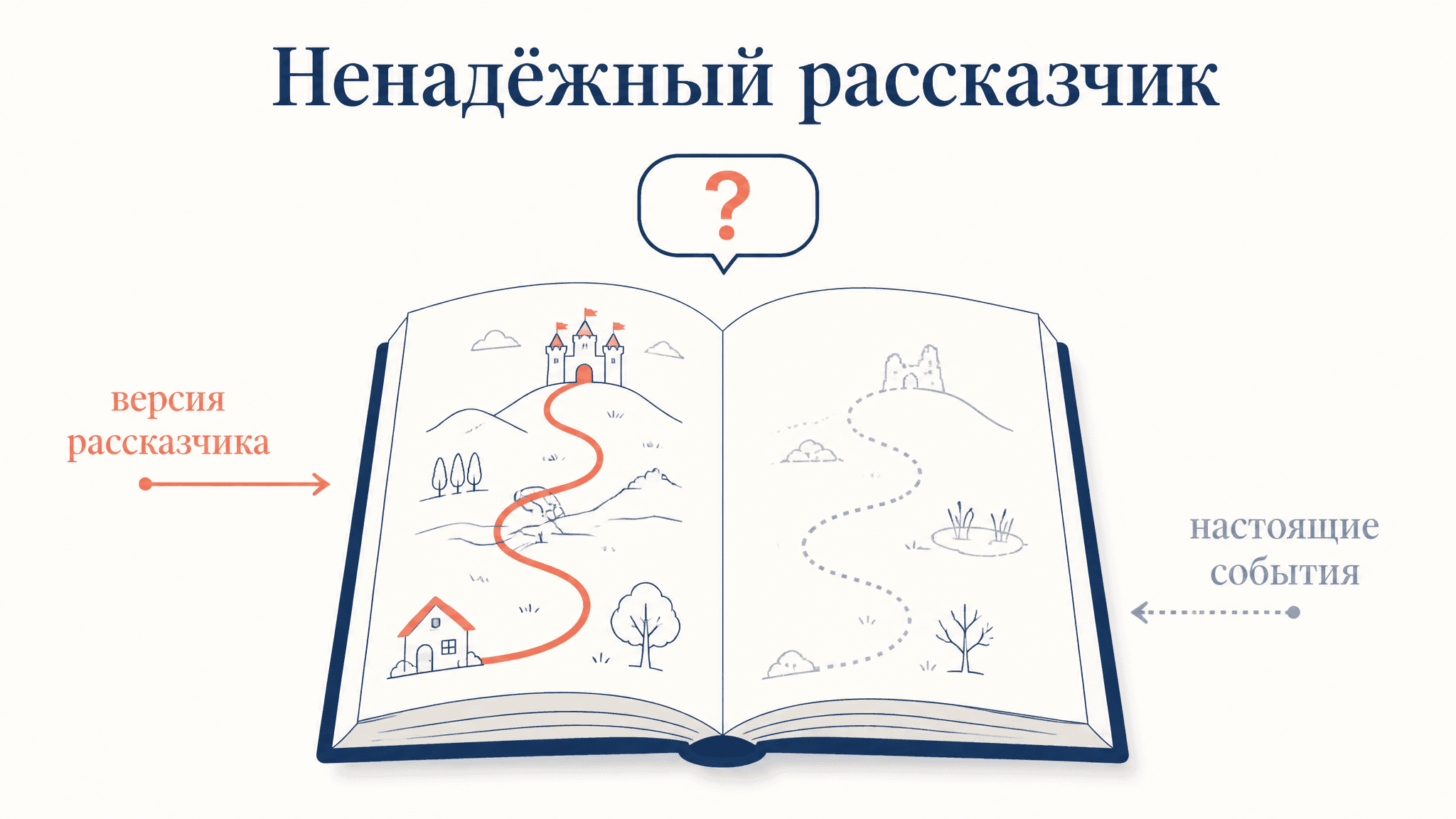 Ненадёжный рассказчик в литературе: типы и примеры