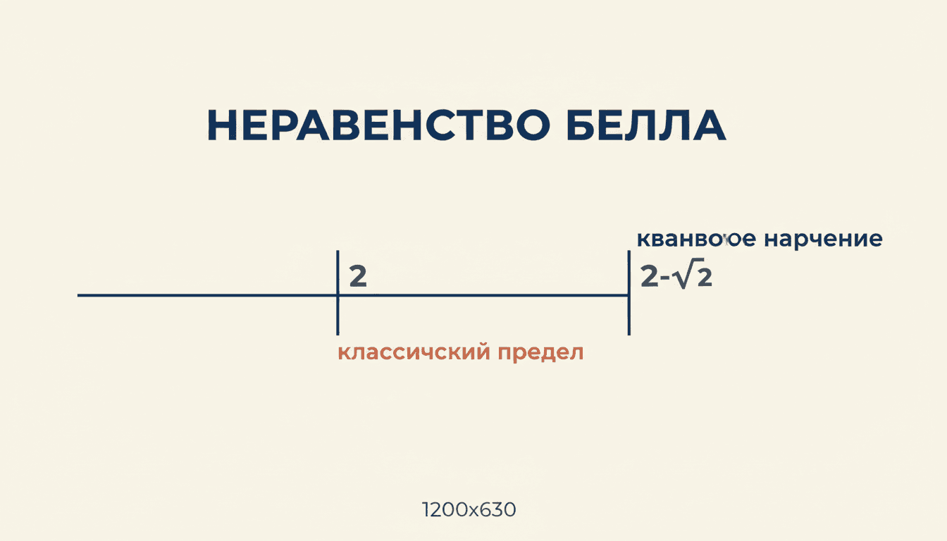 Неравенство Белла: нарушение CHSH, опыты Аспе и Hensen