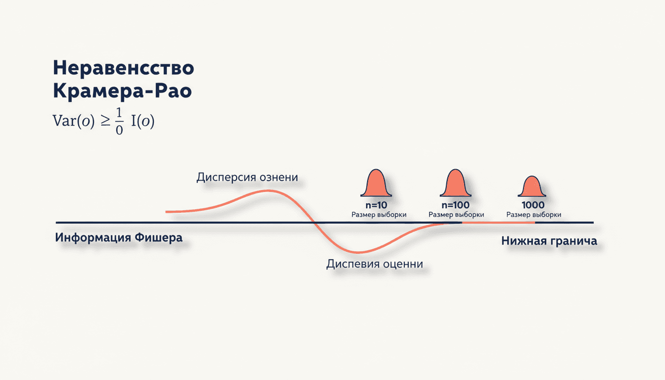 Неравенство Крамера-Рао: нижняя граница дисперсии