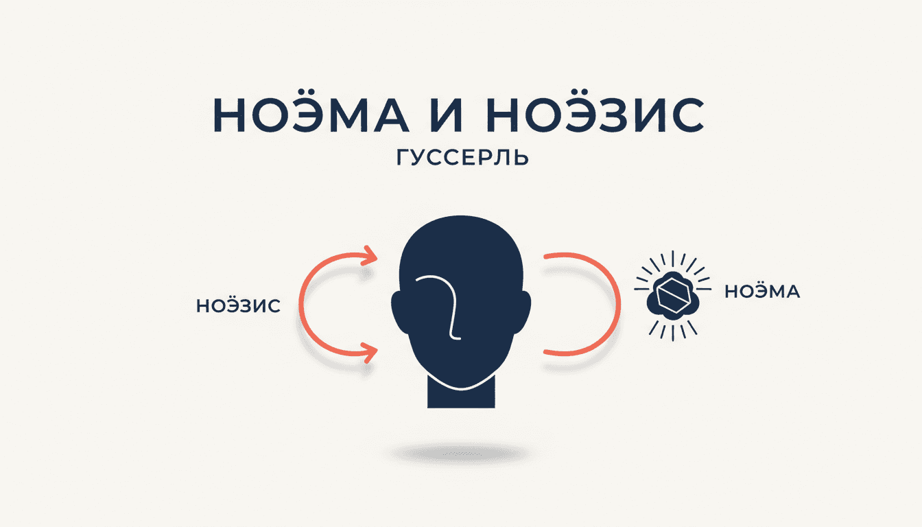 Ноэма и ноэзис у Гуссерля: два полюса акта сознания