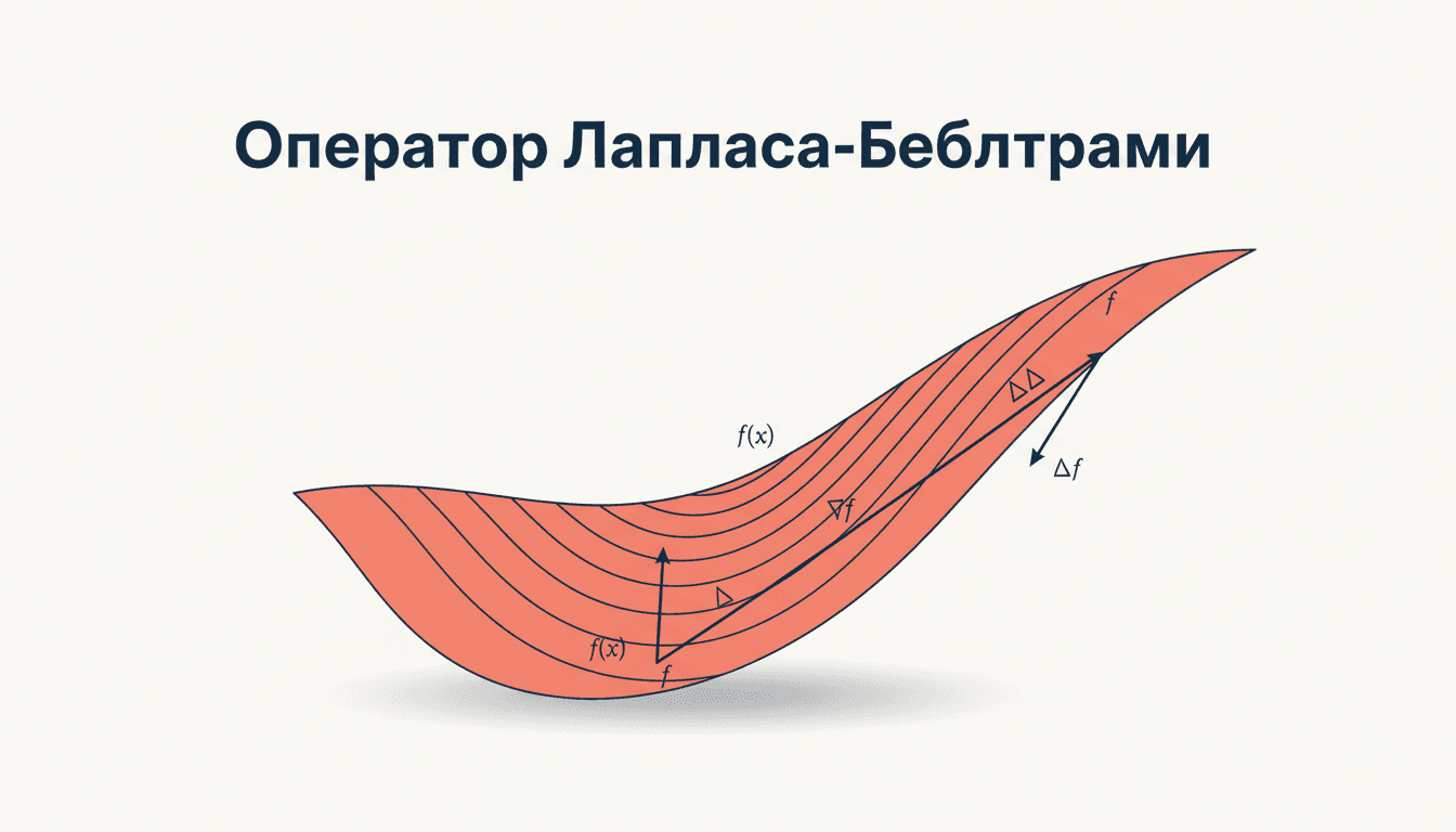 Оператор Лапласа-Бельтрами: формула, спектр и тепловое ядро