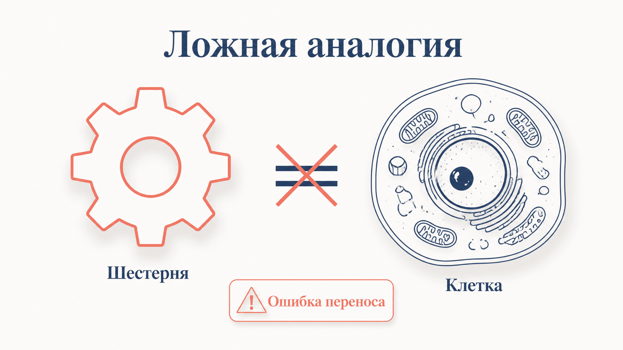 Ошибка ложной аналогии: как распознать и опровергнуть