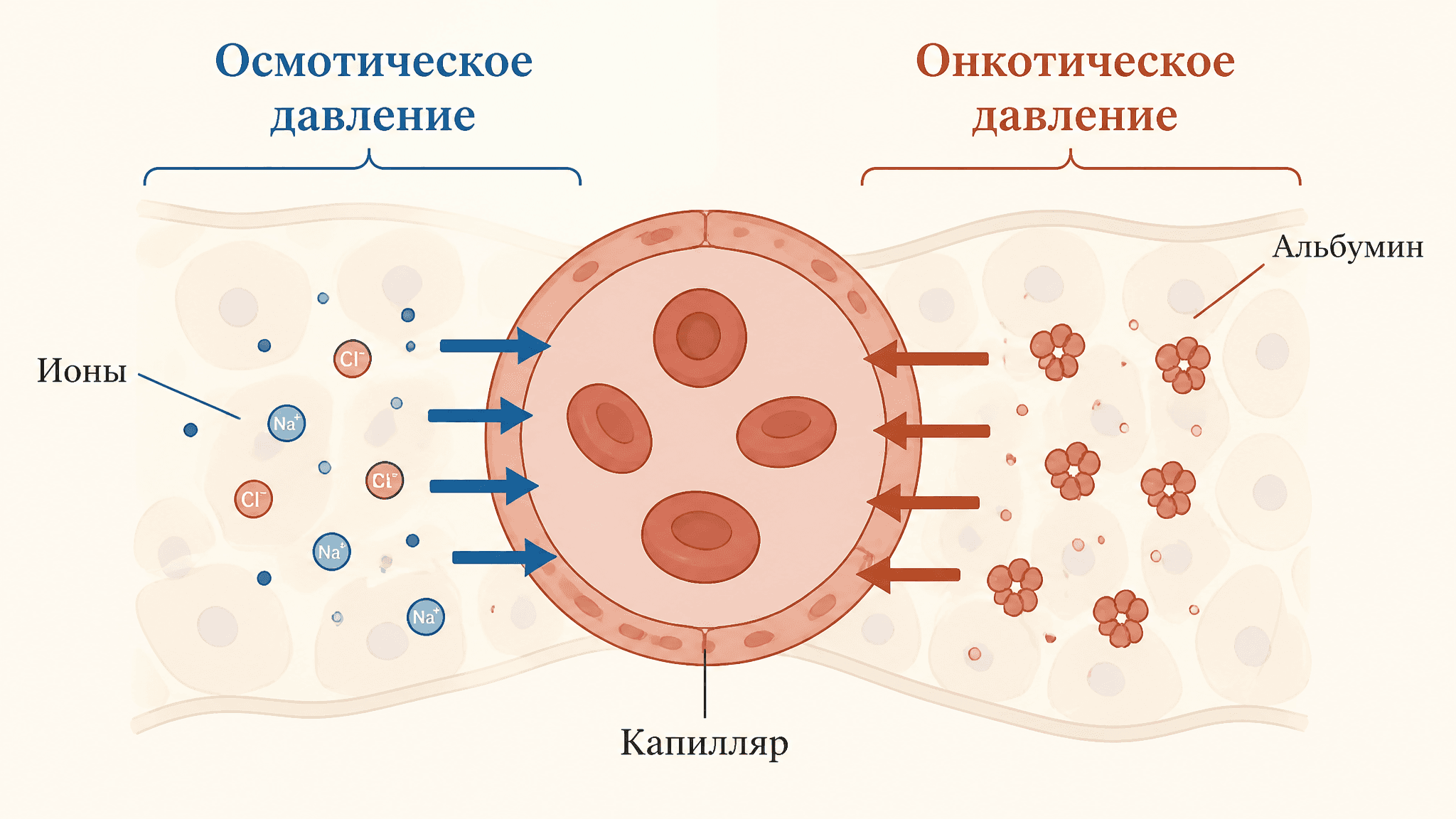Осмотическое и онкотическое давление плазмы: суть и роль