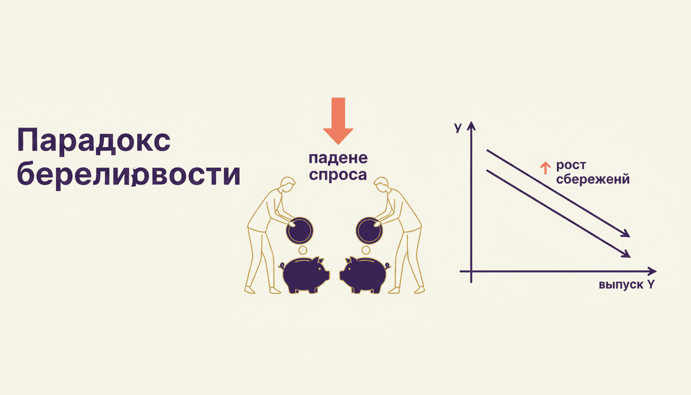 Парадокс бережливости: почему сбережения беднят всех