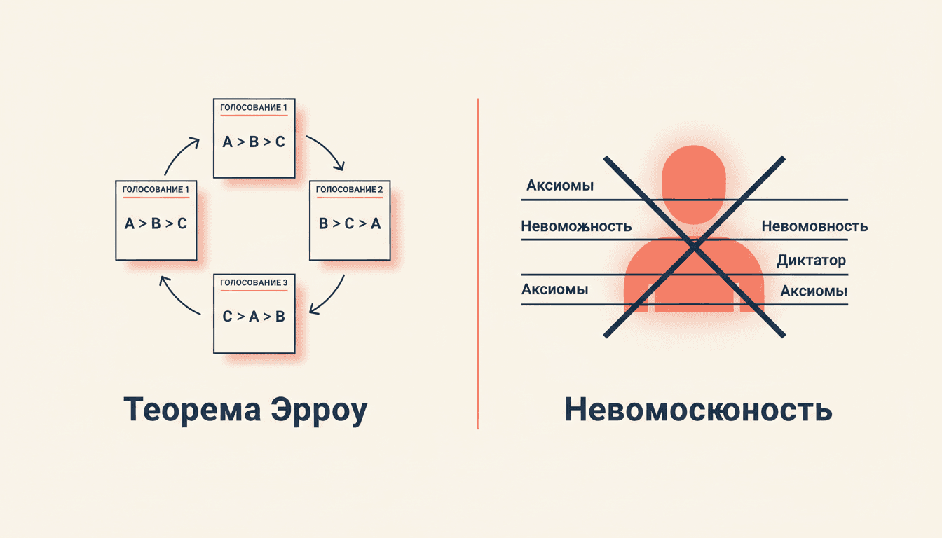 Парадокс Эрроу: теорема о невозможности выборов