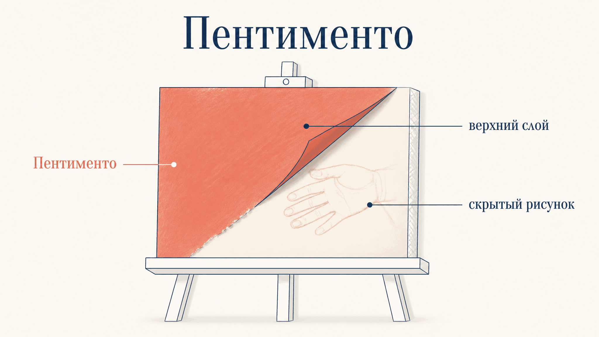Пентименто в живописи: следы переписанного замысла