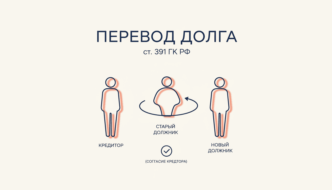 Перевод долга с согласия кредитора