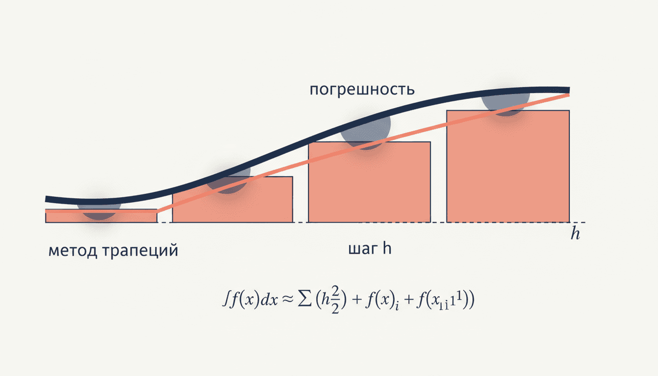 Погрешность метода трапеций: оценка остатка