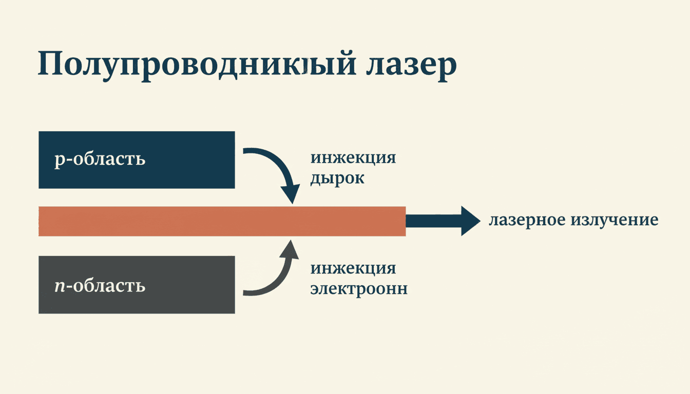 Полупроводниковый лазер с накачкой: как работает диод