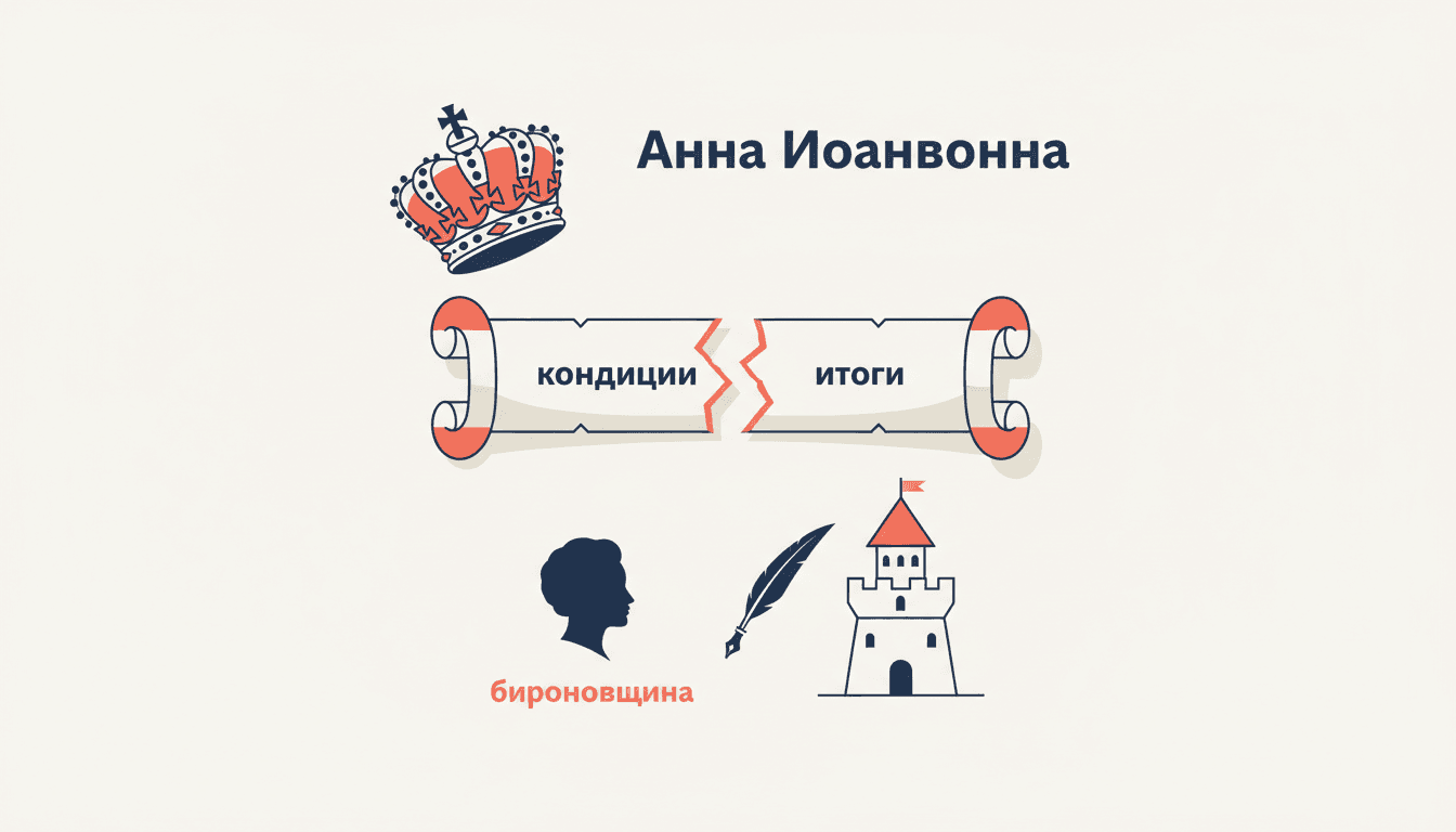 Правление Анны Иоанновны: бироновщина и итоги