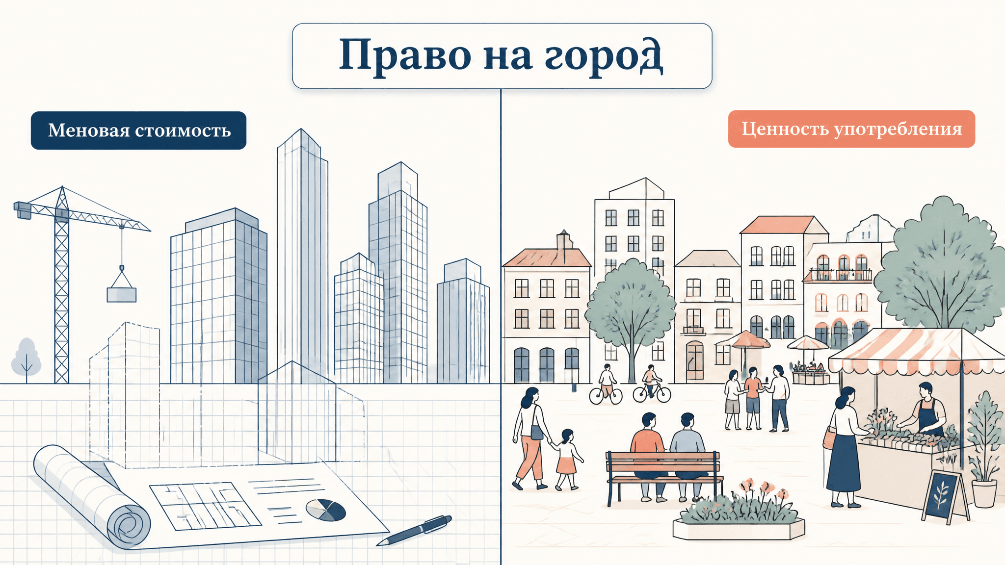Право на город Лефевра: концепция и критика