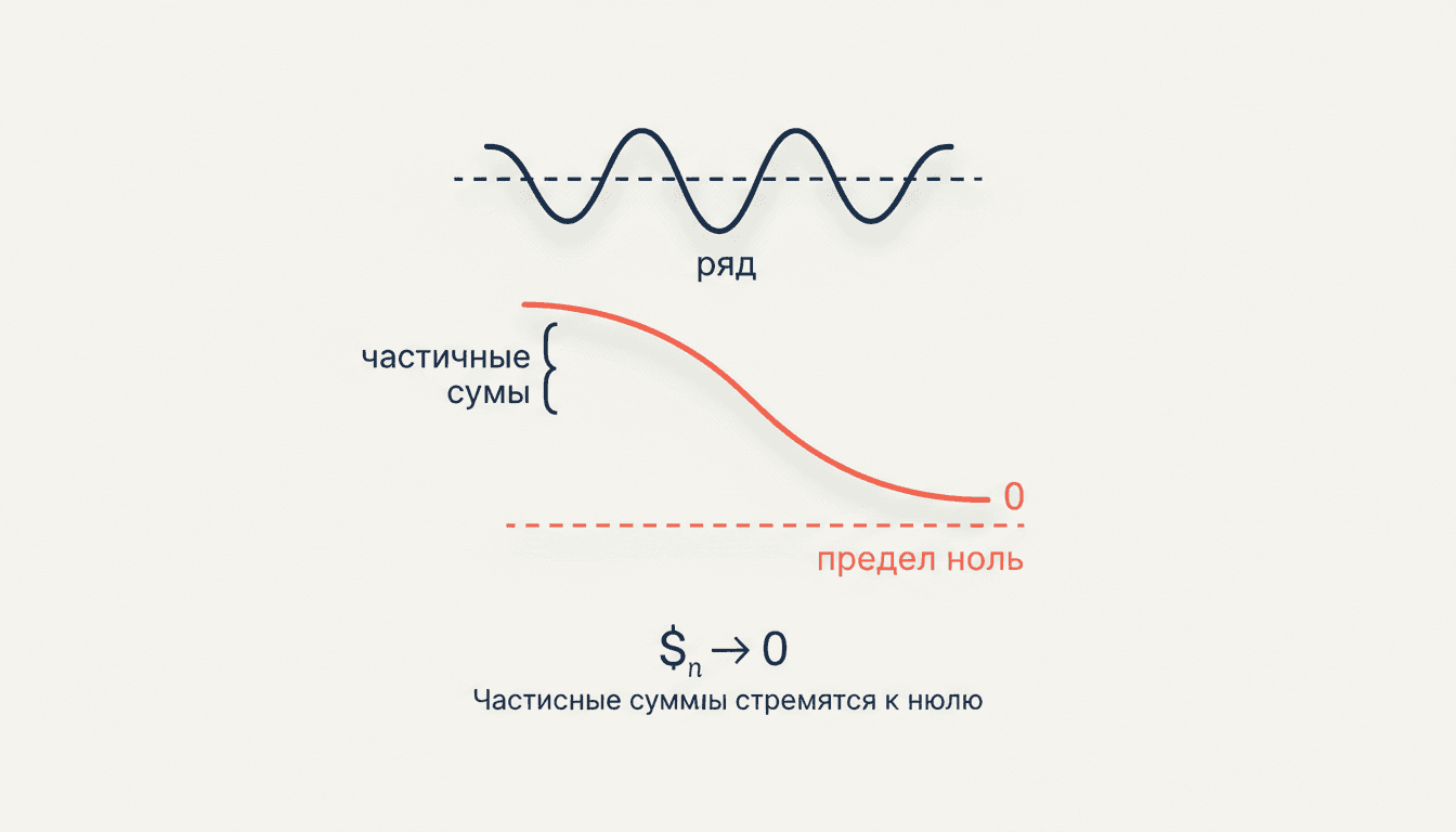 Признак Дирихле: ряды и пошаговый разбор задач