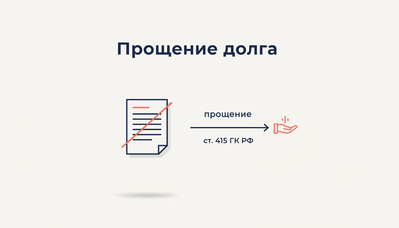 Прощение долга в гражданском праве