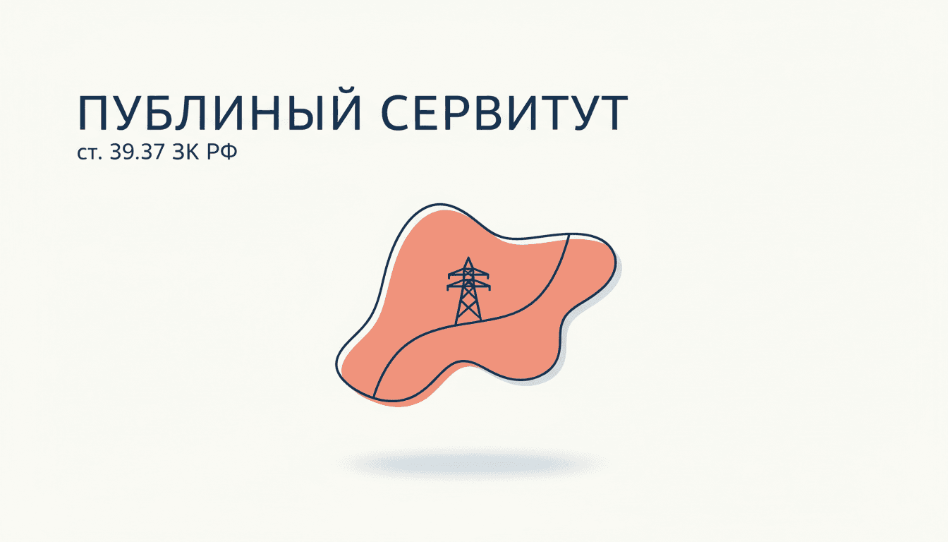 Публичный сервитут ГК РФ: основания, порядок, плата