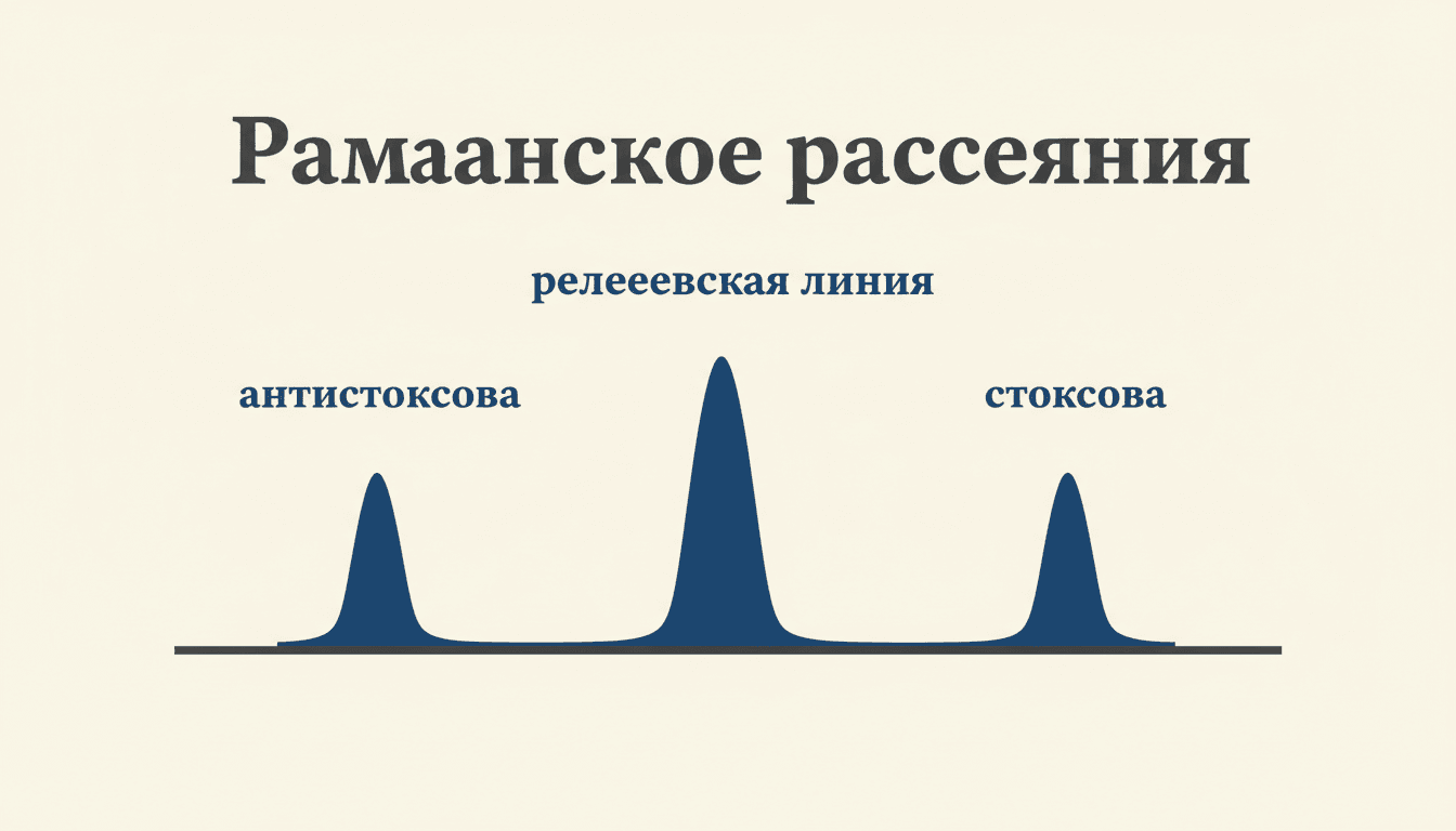 Рамановское рассеяние: как свет рассказывает о колебаниях