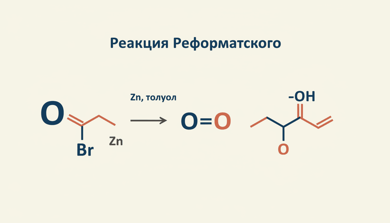 Реакция Реформатского: цинкорганика и β-гидрокси-эфиры