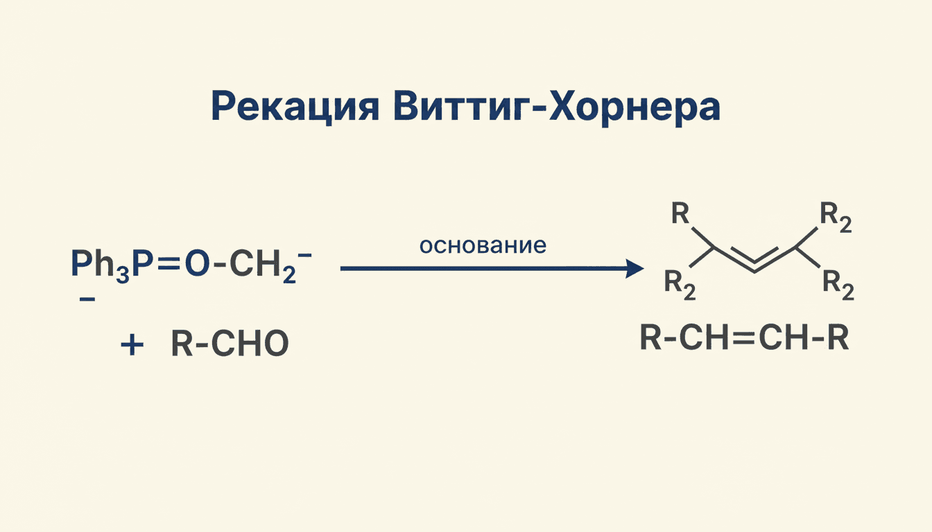 Реакция Виттига-Хорнера: фосфин-оксидное олефинирование