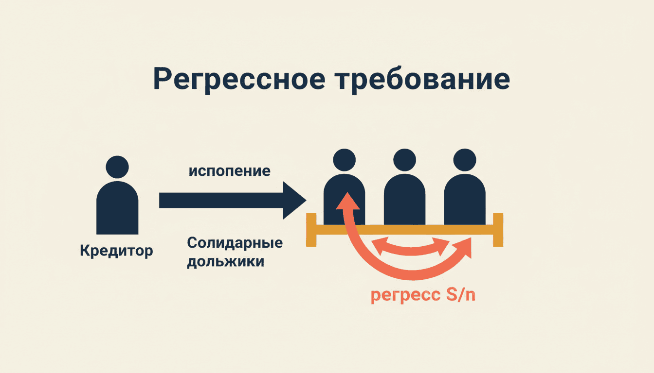 Регрессное требование солидарного должника по ст. 325 ГК