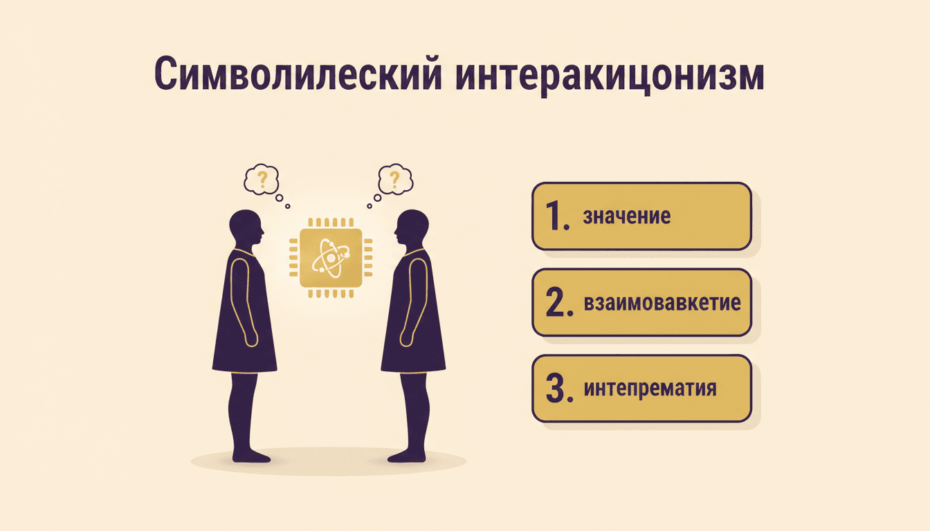 Символический интеракционизм Блумера: значения и Self